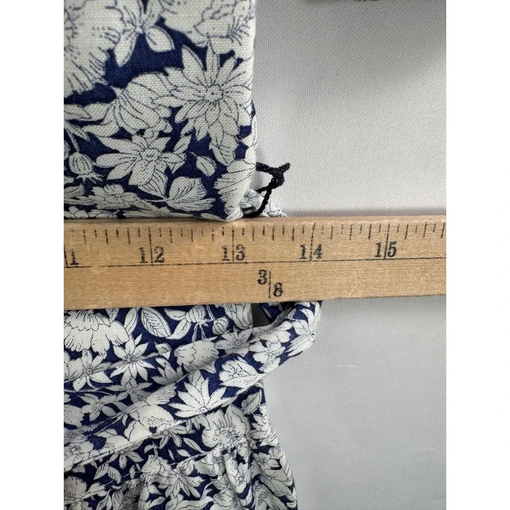 VTG All That Jazz Floral‎ Print Midi Dress Lace Collar prairie cottage core sz 5